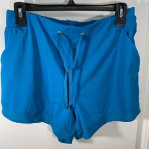AVIA Blue Athletic Drawstring Shorts Size M (8-10) CB-90